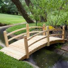 Not Bad Price For This 6 Ft Wood Garden Bridge Gardenpath Design Ilovedirt Affiliate Garden In The Woods Cedar Garden Bridge Garden Bridge