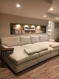 Monarchsofas Com Any Size Any Fabric Ships Nationwide Custom Sofa Or Custom Sectional Such A Cool Piec Home Cinema Room Media Room Seating Small Media Rooms