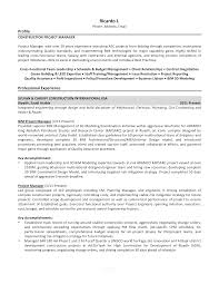 Construction Project Manager Resume How To Draft A Construction Project Manager Resume Download This C Project Manager Resume Manager Resume Resume Examples