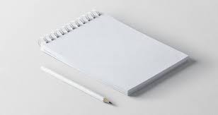 Download Perspective View Of Ringed Notepad Mockup Mockup Hunt