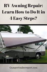 Rv Steps Idea Rv Maintenance Trailer Awning Rv Awning Ideas