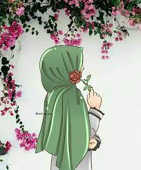 2019 gambar kartun akwat muslimah bercadar ponsel harian. Download Gambar Kartun Muslimah Terbaru 2021 Gambar Kartun Muslimah