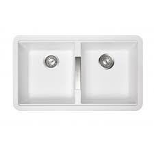 Check spelling or type a new query. 824 X 481 X 241mm Carysil White Double Bowls Granite Undermount Kitchen Sink Bathroom Sales Direct Pty Ltd