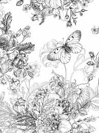 Beautiful Flowers Detailed Floral Designs Coloring Book Preview Designs Coloring Books Flower Coloring Pages Grayscale Coloring