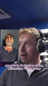 Ohh ahh Andrew’s star struck🤩, #QRadio #niradio #breakfastshow  #radiostation #ericcantona #qradiobreakfastshow