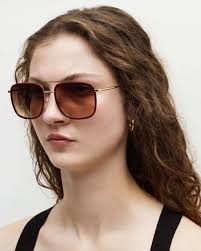 Shop Machete Amelia Sunglasses in Black