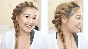 Turn your braided hairstyle into cute and simple looks with the twist braid technique. Twisted Rope Braid Hair Tutorial Jaaackjack Youtube