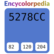 5278cc Hex Color Code, RGB and Paints