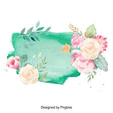 Hand Painted Flower Splash And Ink Frame Flower Wreath Red Png Transparent Clipart Image And Psd File For Free Download Flower Background Wallpaper Flower Painting Floral Stickers
