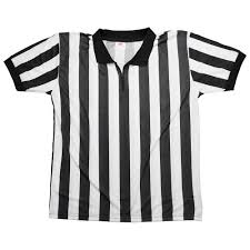 Black And White Striped T Shirt Vertical Amazon Com Crown Sporting Goods Men S Official Striped Referee Umpire Jersey Sports Outdoors Vertical Striped Shirt Referee Shirts Black White Stripes