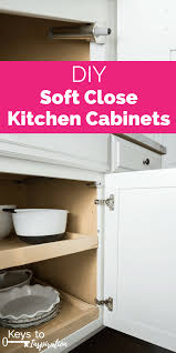 diy soft close kitchen cabinets