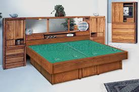 Wall unit bedroom furniture sets. Oak Waterbeds Bedroom Furniture Group La Jolla Pier
