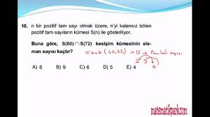 Bu yazımızda ösym' nin son 20 yılda sorduğu geçmiş yıllarda çıkmış üniversite sınavı soruları ve üniversite matematik sorularını, çıkmış matematik geometri sorularını bulacaksınız. 2011 Ygs Soru Cozumleri Youtube
