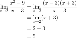 Semakin besar pembagi maka kunci dari menghitung limit mendekati tak hingga bentuk pecahan aljabar adalah bagilah pembilang dan penyebut dengan x yang memiliki pangkat tertinggi. Materi Limit Fungsi Dalam Mata Pelajaran Matematika