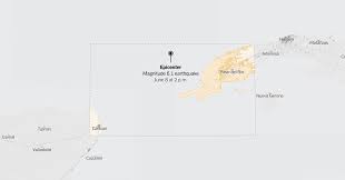 Mapa: un terremoto de magnitud 6,1 se registra en el golfo de México cerca de Cuba