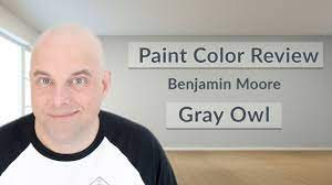 Large kitchen island featuring a large double farmhouse sink. Benjamin Moore Gray Owl Color Review Youtube