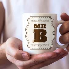 Interestprint personalized monogrammed coffee mug, custom mug with name and initial, customized tea cup gift for womens girls ladys mom girlfriend grandma. Personalized Coffee Mugs Initial Letter Mug Gift