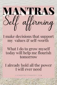 Affirmations and Mantras - Living.Pretty.Happy