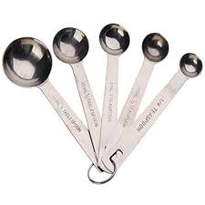 5pcs Set Stainless Steel Coffee Tea Measuring Spoon Kitchen Tool Spoons Set Continue To The Product At The Stainless Steel Coffee Measuring Spoons Coffee Tea