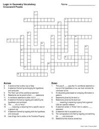 Maybe you would like to learn more about one of these? Geometry Crossword Puzzle Answer Key Basic Geometric Terms Geometry Terms