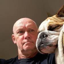 The Holy Isle with Arran behind. Shot taken from Dunure Harbour shoreline..