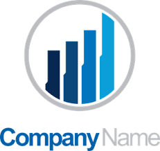 business finance chart company logo vector eps free download