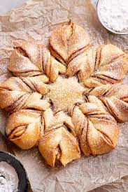 Cream cheese frosted brown sugar cinnamon braided bread. Cinnamon Star Bread Cafe Delites