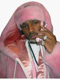 Camron Pink Fur Stickers for Sale