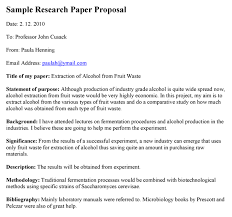 • how to write a research proposal for a dissertation or thesis (with examples). Research Paper Proposal Example