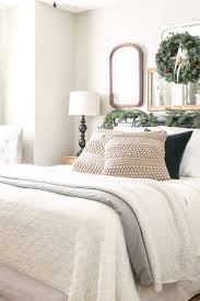 Holiday guest prep (around the house). Christmas Guest Bedroom Little Glass Jar