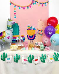 Its A No Llama Drama Party Celebrate Baby Shower Birthday Or Any Event With This Lla Fiesta Birthday Party Monkey Birthday Parties Birthday Party Decorations