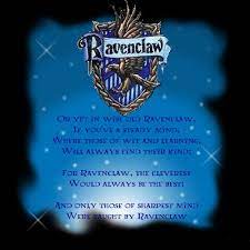 Sorting Hat Ravenclaw Verses Ravenclaw Ravenclaw Pride Sorting Hat Song