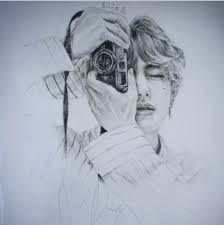 Art By S Kim Taehyung Bts Btsart Btsfanart Bangtansonyeondan Btsv Bangtan Taehyung Tae V Drawing Bts Drawings Taehyung Fanart Bts Fanart