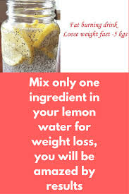 This is why it's very important to drink water. Chia Seeds For Weight Loss Results Weightlosslook