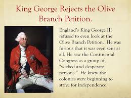 It was during this time that the idea of the olive branch petition was approved.2 the olive branch petition was first drafted by thomas. The American Revolution Ppt Download
