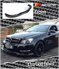 Carbon Fiber Front Lip For 11 13 Mercedes W204 C350 Facelift Amg Sport Bumper Mercedes Benz C300 Mercedes Mercedes Benz