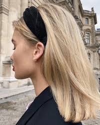 black knotted headband red head band beige hairband turban etsy in 2021 hair styles blonde hair looks hair inspiration