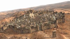 Scene Terrain Fantasy City 3d Model Turbosquid 1601091