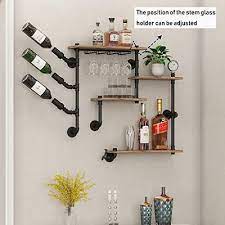 Wall Bar Shelves Pipe