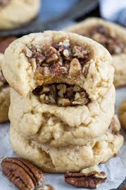 Pecan Pie Cookies Crazy For Crust Recipe Recipes Pecan Pie Cookies Cookie Pie