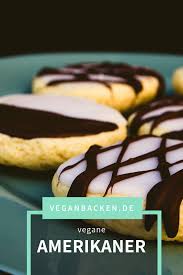 Vegane Amerikaner Susser Traum Mit Vanille Und Schokolade Rezept Lebensmittel Essen Essen Und Trinken Rezepte