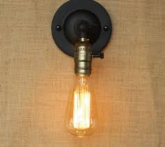 Edison Wall Sconce Retro Loft Style Industrial Vintage Wall Lamp Band Switch Wall Light Fixtures For Indoor Lighting Lampara Wall Light Fixture Edison Wall Sconcewall Sconce Aliexpress