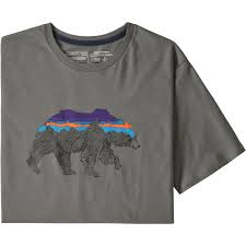 Check spelling or type a new query. Patagonia Men S Back For Good Organic T Shirt Noble Grey With Bear