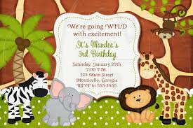 Make sure your message will fit on your invitation by comparing the 2 different jungle theme invite sizes like 5 x 7 and 4.25 x 5.6. Jungle Invite Zoo Safari Birthday Invitation Jungle Baby Etsy Baby Shower Invitation Templates Birthday Invitations Zoo Birthday Party