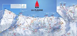 La plagne liegt in den savoyer alpen. Laplagne Archives Piste Maps