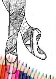 Scarpe Danza Da Colorare Adulti Pagina Sport Ballerina Ragazza Zentangle Ginnastica Artistica Atleta Palestra Party Zen Meditazione Ballerina Coloring Pages Coloring Pages Artistic Gymnastics