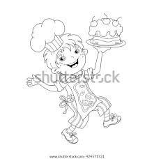 Find the perfect chef cartoon stock photo. Picture Of Cartoon Chef Outline Coloring Page Outline Cartoon Boy Chef Stock Vector Royalty Free 424571731 Some Fun Facts Before Starting Sketching Tory Zobel