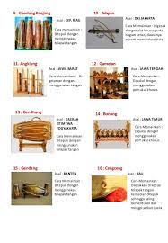 Alat musik tradisional ini sudah lama berkembang dan dihayati oleh masyarakat aceh. Nama Alat Musik Apa Yang Terkenal Brainly Co Id