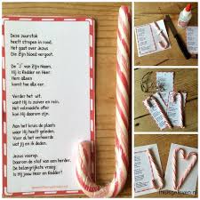 Zuurstok Met Evangelie Boodschap Christelijke Knutsels Zuurstok Kerst Gebedsdoos
