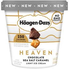 I have been eating this brand for quite some time and have tried alot of flavors. Haagen Dazs Heaven Chocolate Sea Salt Caramel Light Ice Cream 14 Fl Oz Food 4 Less